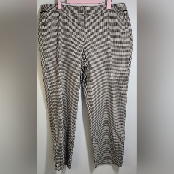 Talbots Dress Pants blk & white 16P - Picture 1 of 11